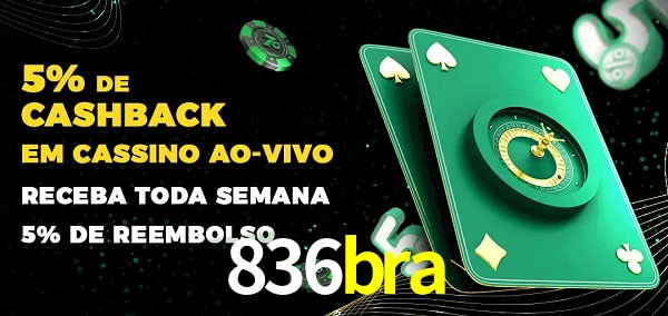 Promoções do cassino ao Vivo 836bra